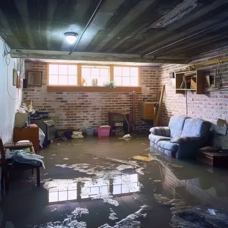 Flooded Basement Cleanup in Vicksburg, MI